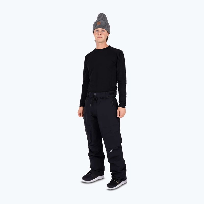 Pantaloni da snowboard Colourwear Flight neri da uomo 2