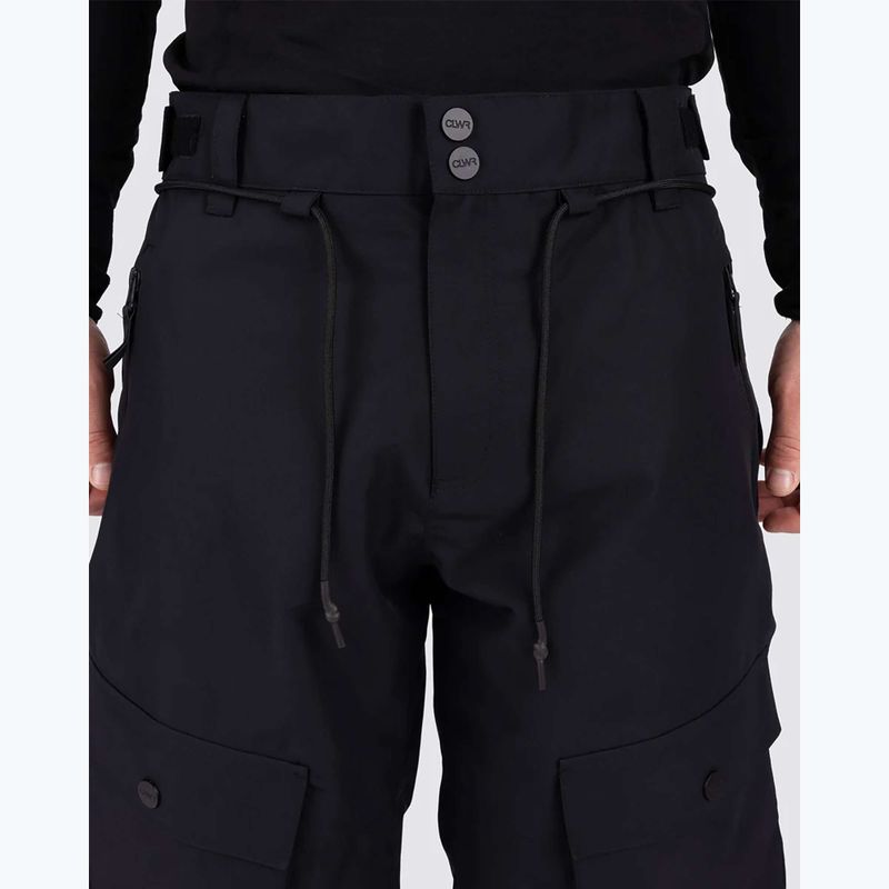 Pantaloni da snowboard Colourwear Flight neri da uomo 4