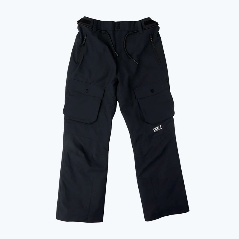 Pantaloni da snowboard Colourwear Flight neri da uomo 8