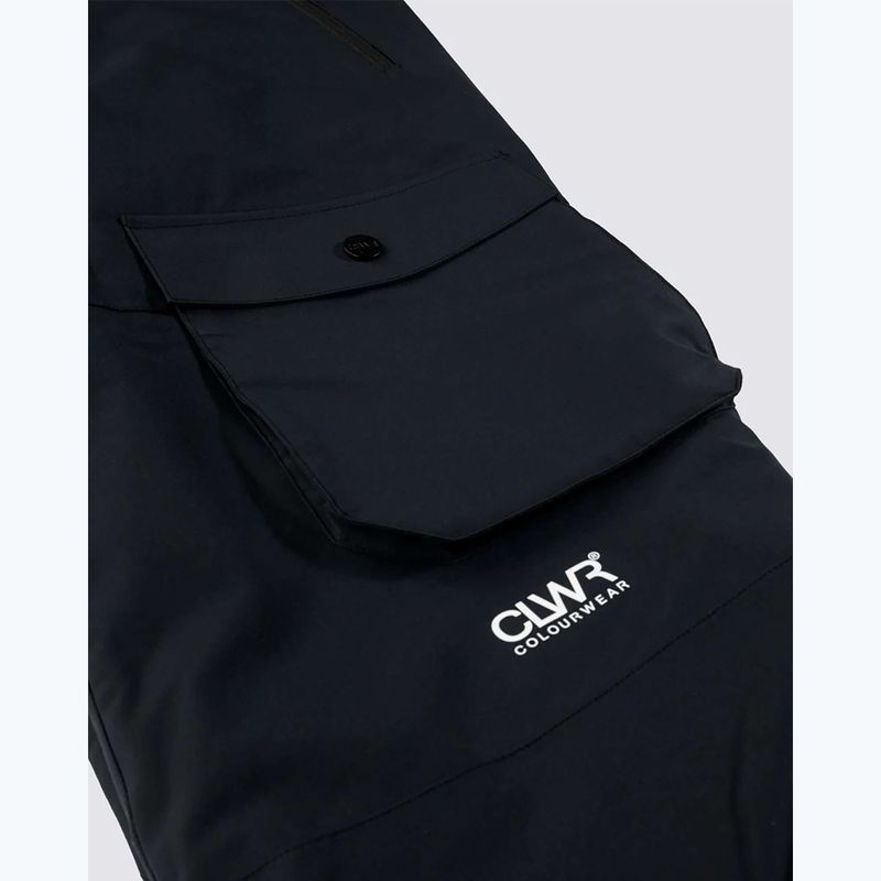 Pantaloni da snowboard Colourwear Flight neri da uomo 10