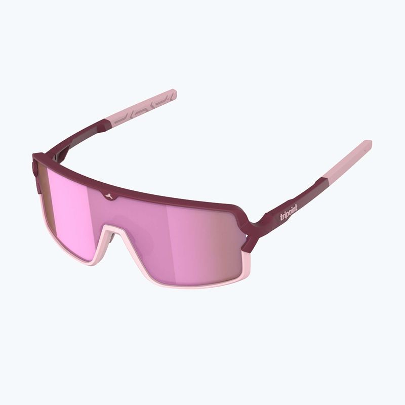 Occhiali da sole Tripoint 008 Lake Prespa Small X matt burgundy/brown /pink multi 3