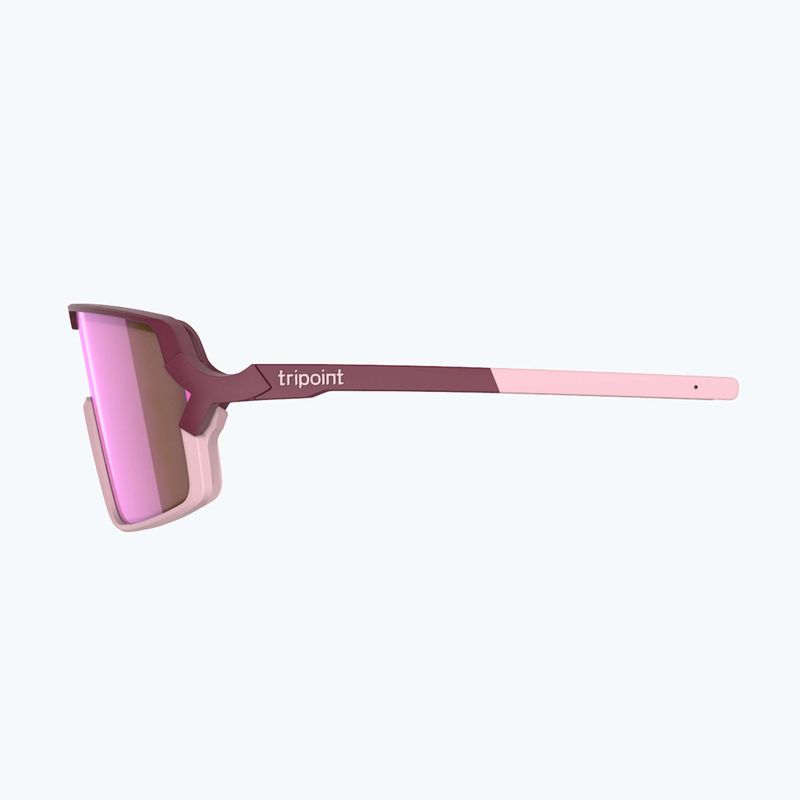 Occhiali da sole Tripoint 008 Lake Prespa Small X matt burgundy/brown /pink multi 5