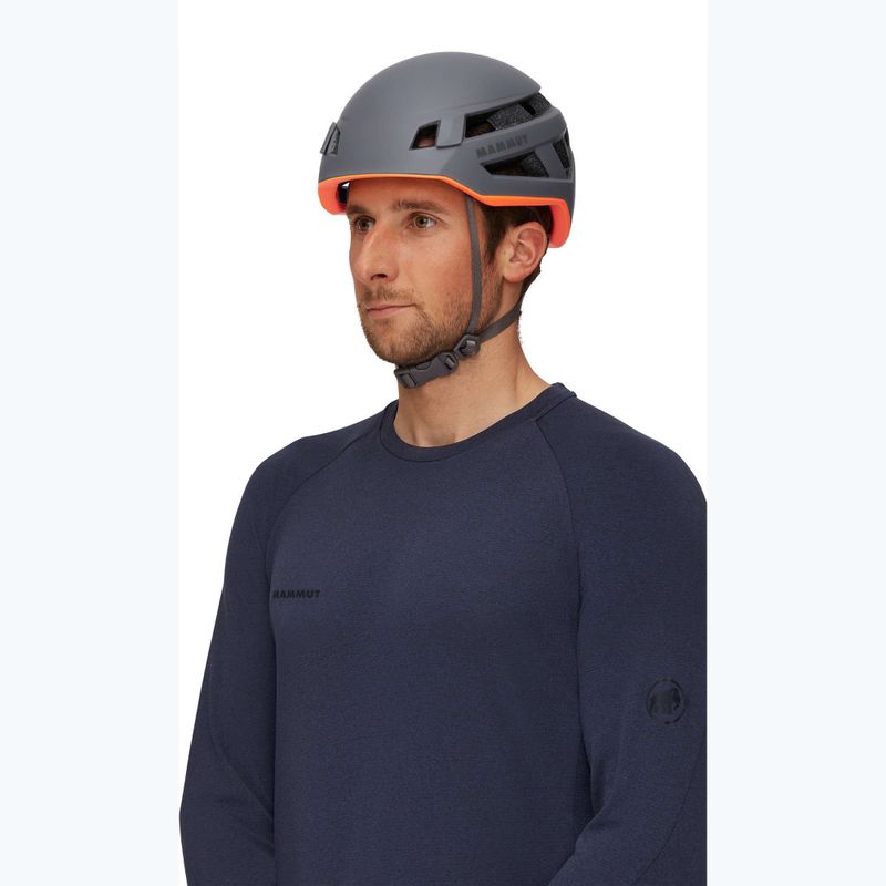 Casco da arrampicata in titanio Mammut Crag Sender 8
