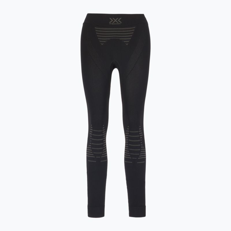 Pantaloni termoattivi da donna X-Bionic Invent 4.0 nero/carbonio 3