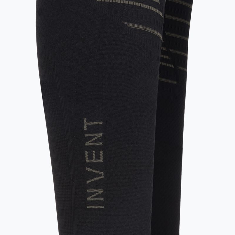 Pantaloni termoattivi da donna X-Bionic Invent 4.0 nero/carbonio 6