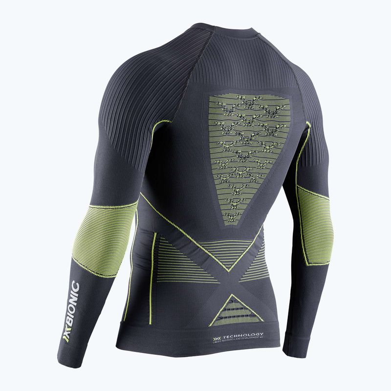 Maglia termica da uomo X-Bionic Energy Accumulator 4.0 charcoal/yellow 2