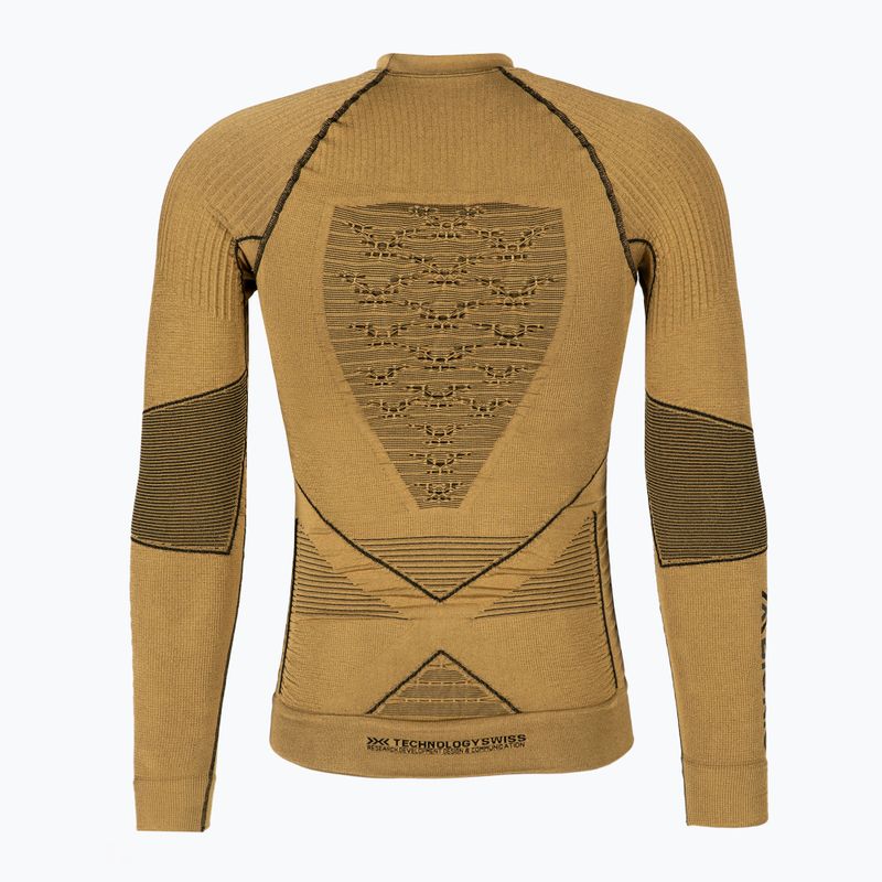 Manica lunga termoattiva da uomo X-Bionic Radiactor 4.0 oro/nero 2