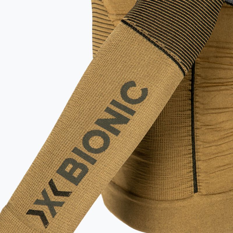 Manica lunga termoattiva da uomo X-Bionic Radiactor 4.0 oro/nero 4