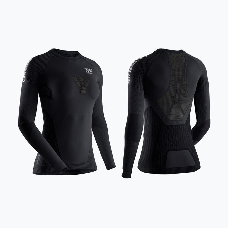 Maglia termica da donna X-Bionic Invent 4.0 Run Speed black/charcoal 7