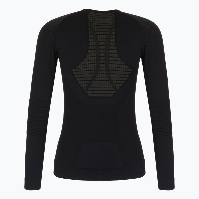 Maglia termica da donna X-Bionic Invent 4.0 Run Speed black/charcoal 2