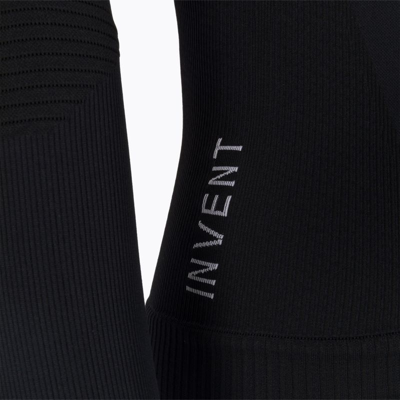 Maglia termica da donna X-Bionic Invent 4.0 Run Speed black/charcoal 4