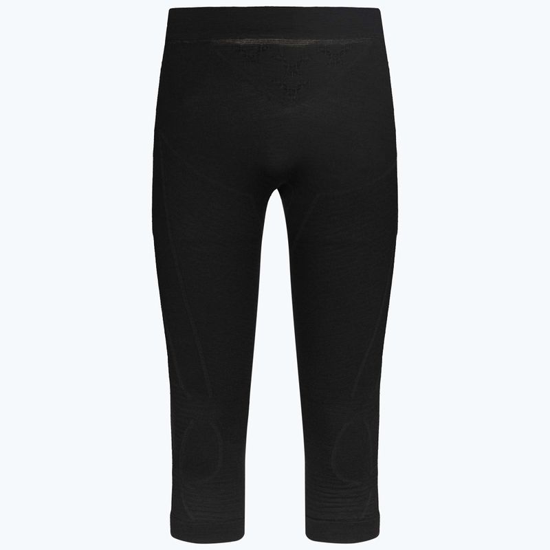 Pantaloni termici X-Bionic 3/4 Apani 4.0 Merino da uomo nero/nero