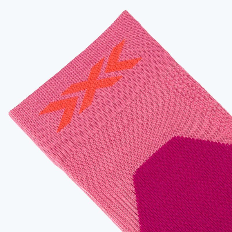 X-Socks Ski Perform Otc calze da sci rosa chiaro/sabbia chiaro 4
