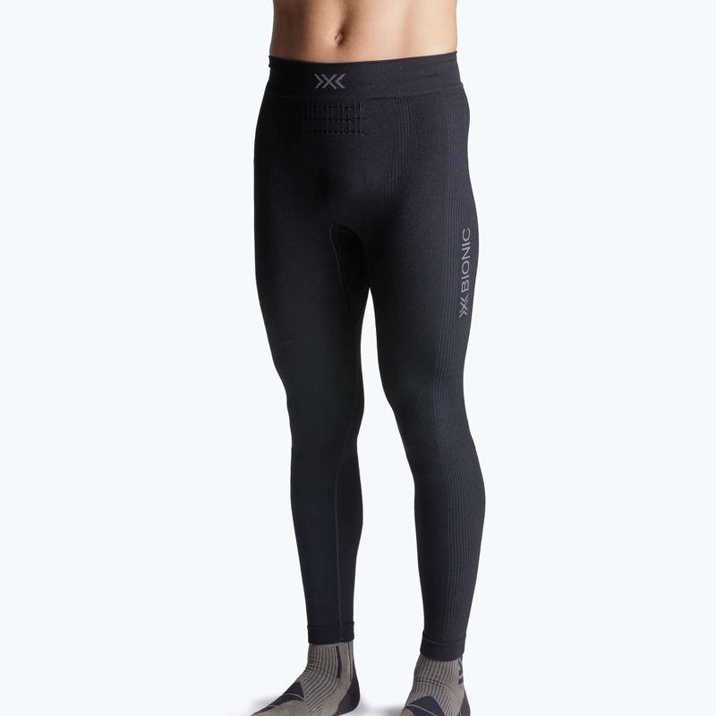Pantaloni termici uomo X-Bionic Mightywool x black 4
