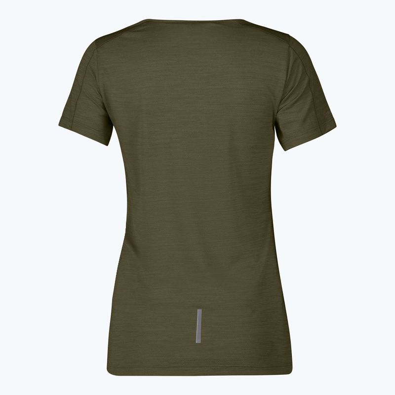 Maglietta da corsa donna SCOTT Endurance Lt fir green 2
