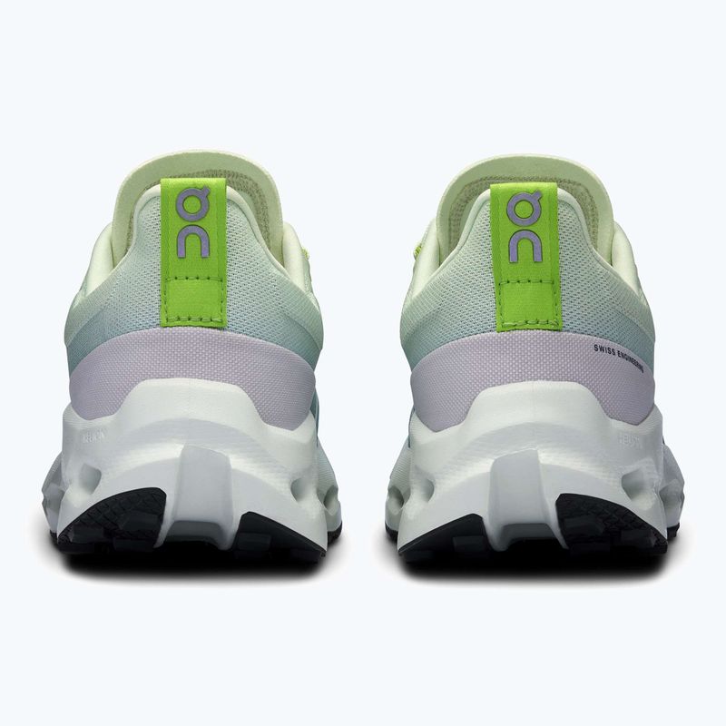 Scarpe da corsa da donna On Cloudsurfer Trail Waterproof lima/minerale 11