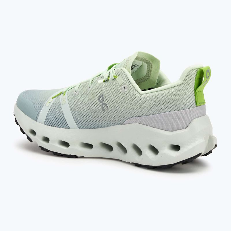 Scarpe da corsa da donna On Cloudsurfer Trail Waterproof lima/minerale 3