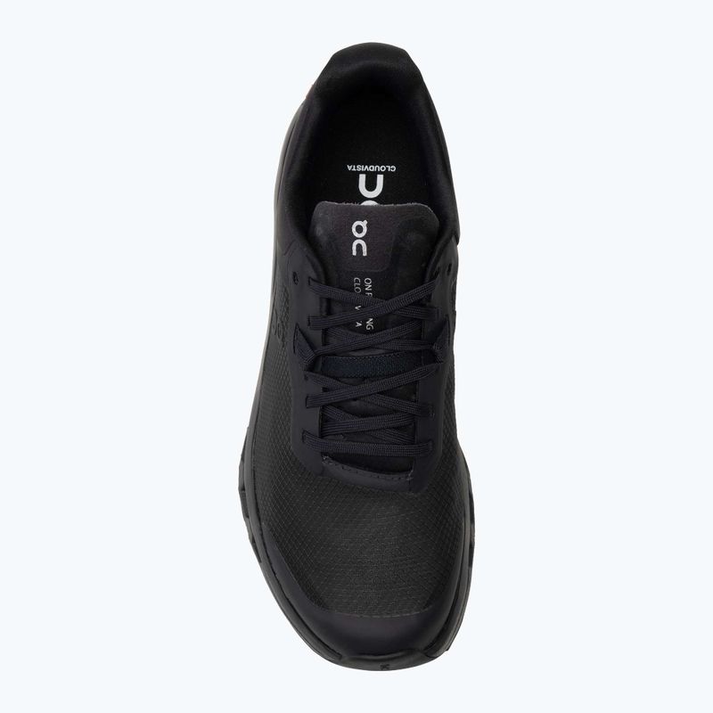 Scarpe da corsa On Cloudvista 2 nero/nero da donna 5