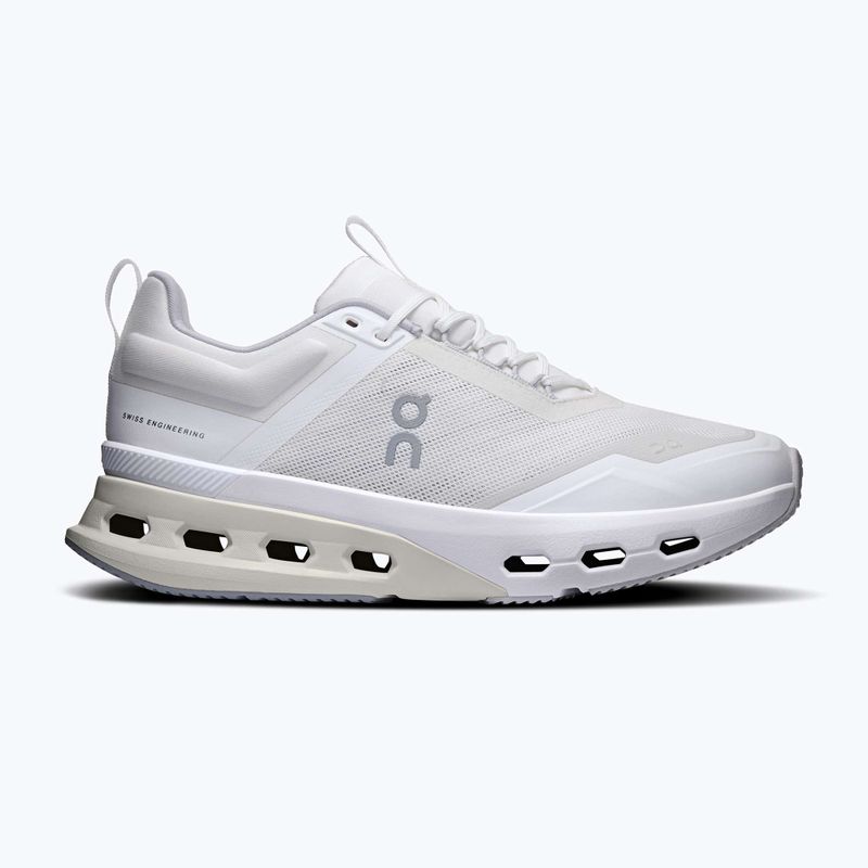 Scarpe da ginnastica da donna On Cloudnova X bianco/ghiaccio 8