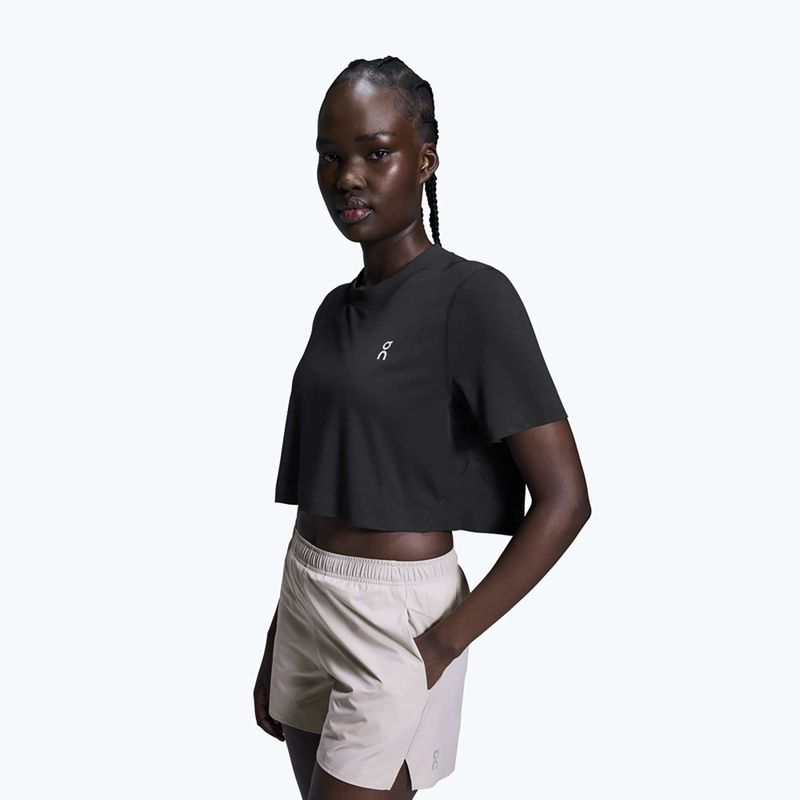 T-shirt da allenamento donna On Train-T Crop black 4