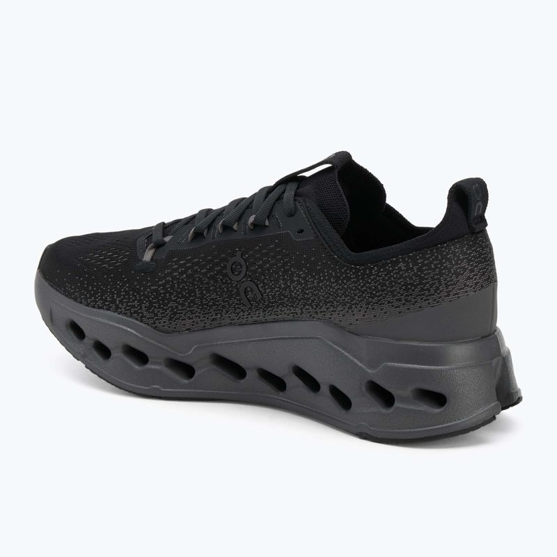 Uomo On Cloudsurfer Max Wide nero/eclipse scarpe da corsa 3
