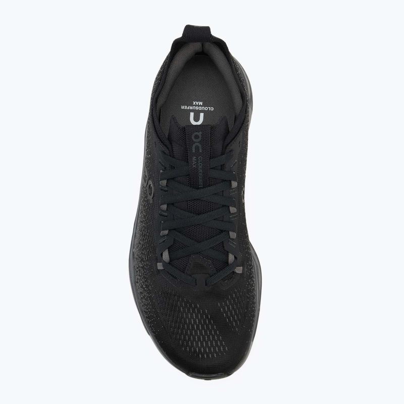 Uomo On Cloudsurfer Max Wide nero/eclipse scarpe da corsa 5
