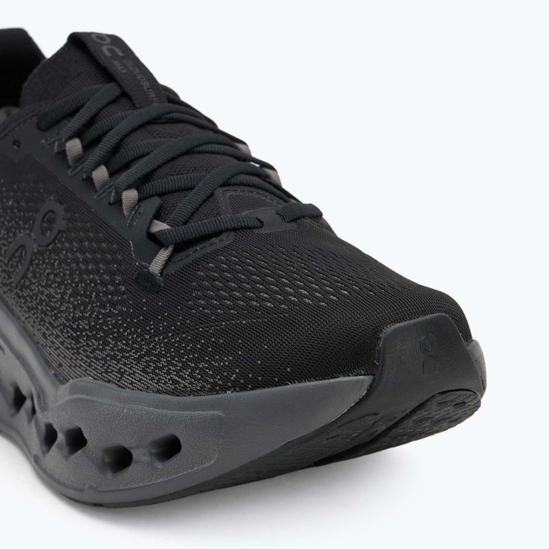 Uomo On Cloudsurfer Max Wide nero/eclipse scarpe da corsa 7