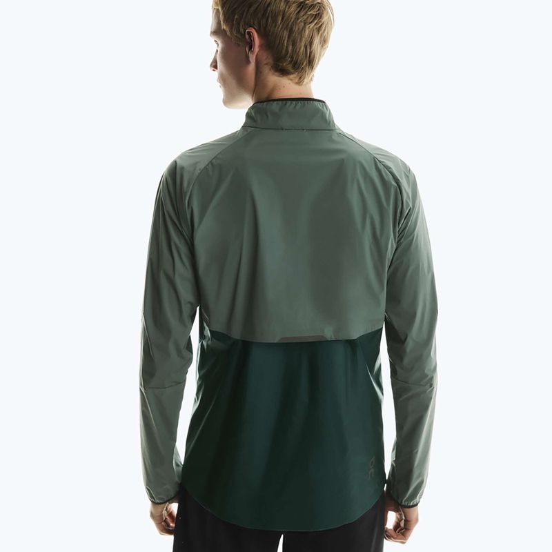 Giacca da corsa da uomo On Weather spirulina/oliva 5