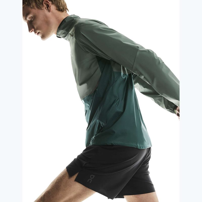 Giacca da corsa da uomo On Weather spirulina/oliva 6