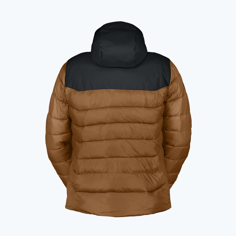 SCOTT Uomo Insuloft Warm giacca isolata nero/pane marrone 2