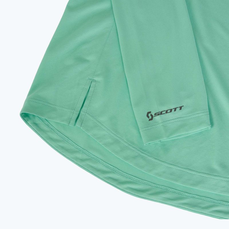 Maglia a maniche lunghe da corsa donna SCOTT Endurance Tech miami green 3