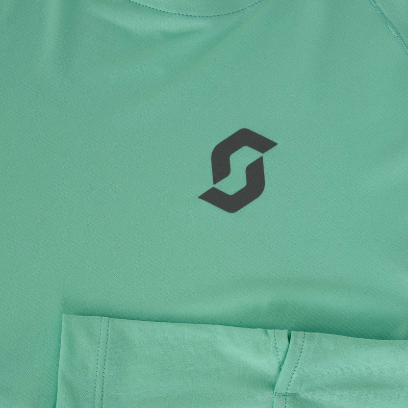 Maglia a maniche lunghe da corsa donna SCOTT Endurance Tech miami green 4