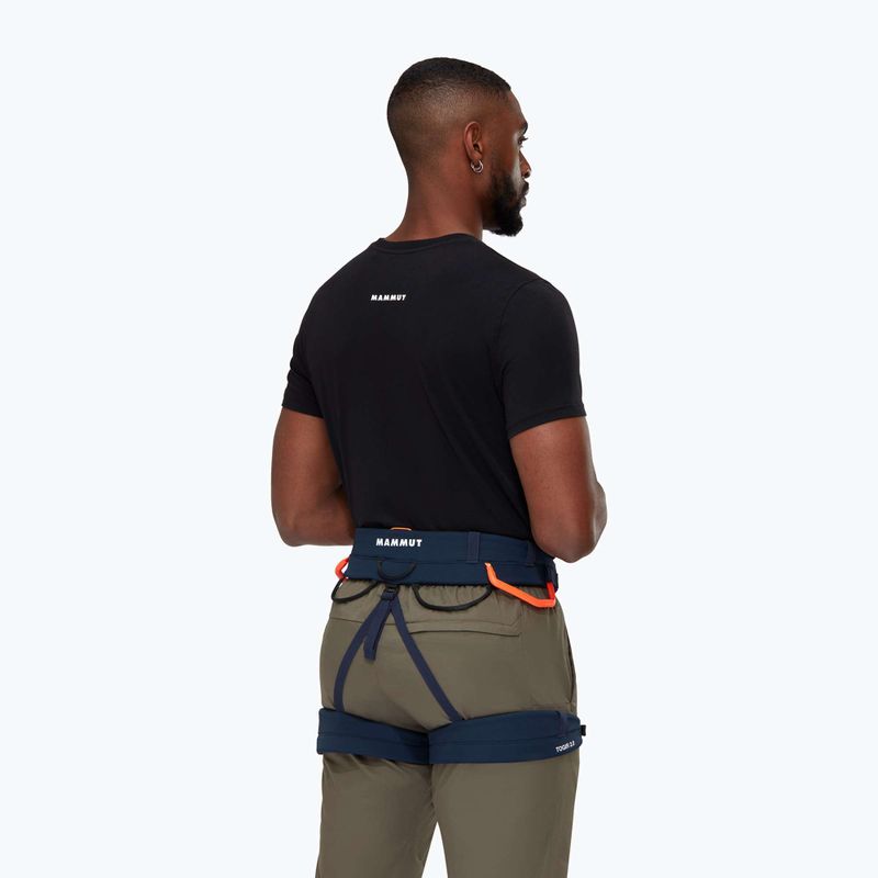 Imbracatura da arrampicata da uomo Mammut Togir 2.0 3 Slide marine 5
