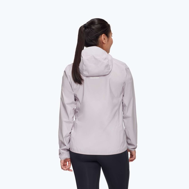 Mammut giacca antipioggia da donna Ducan Light HS con cappuccio alpine calamint 2