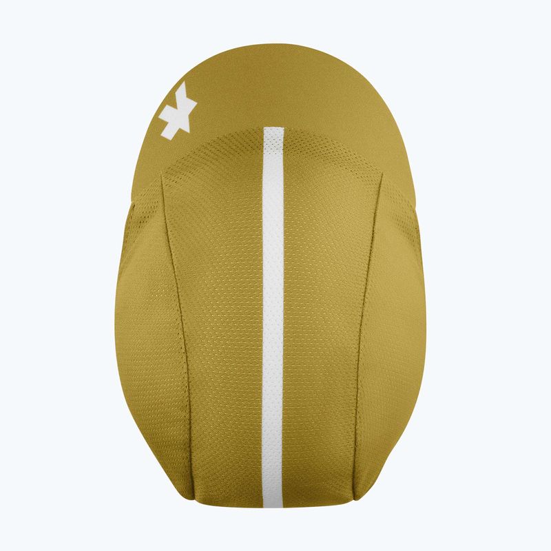 Cappellino da ciclismo con visiera ASSOS Endurance P1 golden yellow 4