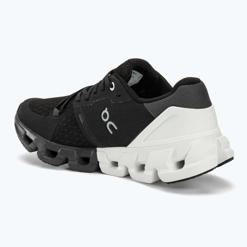 Scarpe da corsa On Cloudflyer 4 bianco/nero delle donne 3