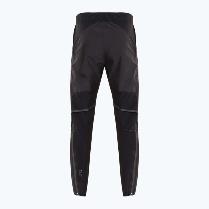 Pantaloni da corsa da uomo On Storm nero 2