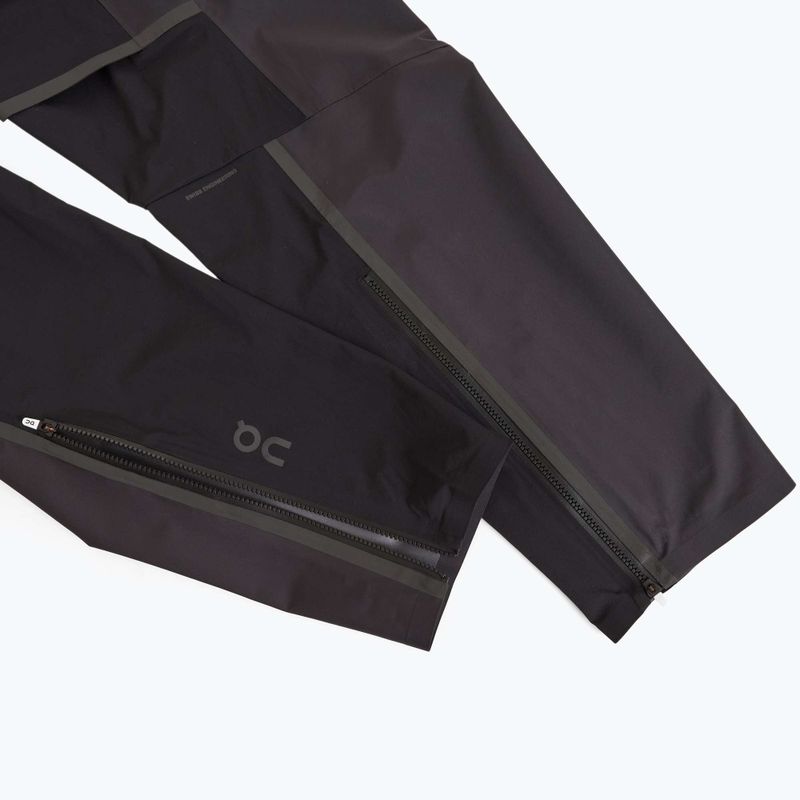 Pantaloni da corsa da uomo On Storm nero 5