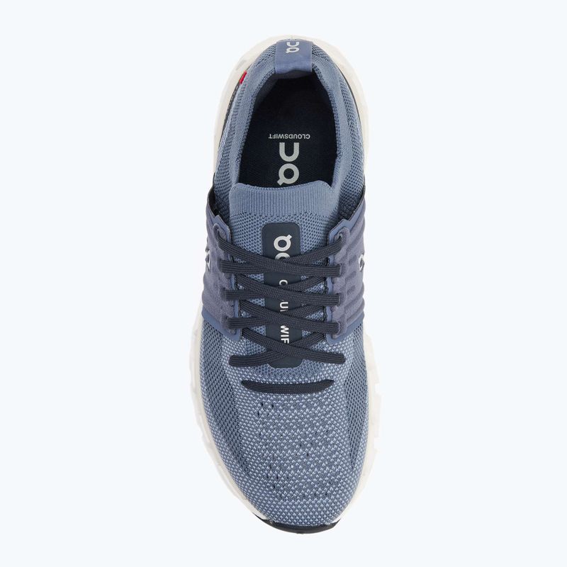 Scarpe da corsa On Cloudswift 3 bianco/metallo da donna 5