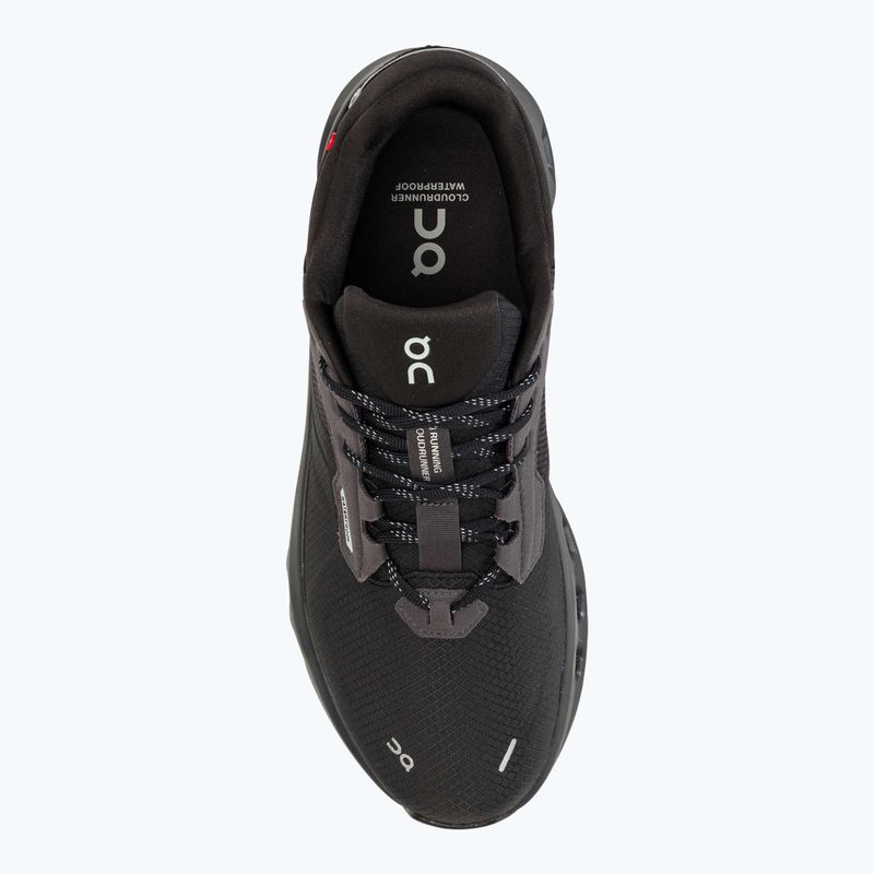 Scarpe da corsa On Cloudrunner 2 Waterproof magnet/black da uomo 5