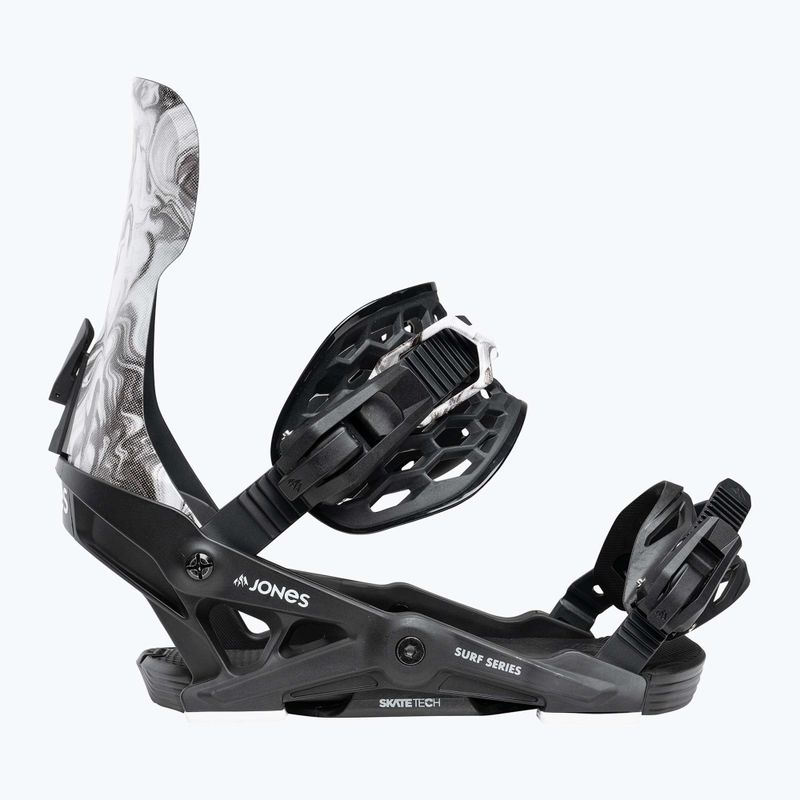 Attacchi da snowboard uomo Jones Meteorite surf series black 2