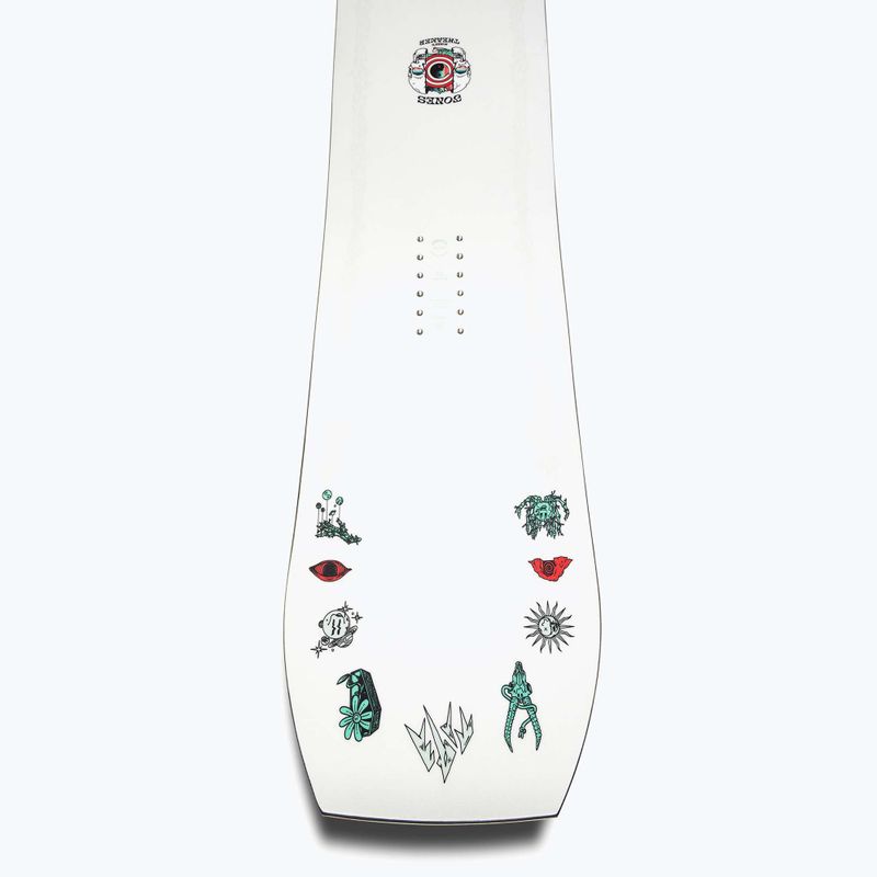 Snowboard donna Jones Tweaker W white 10