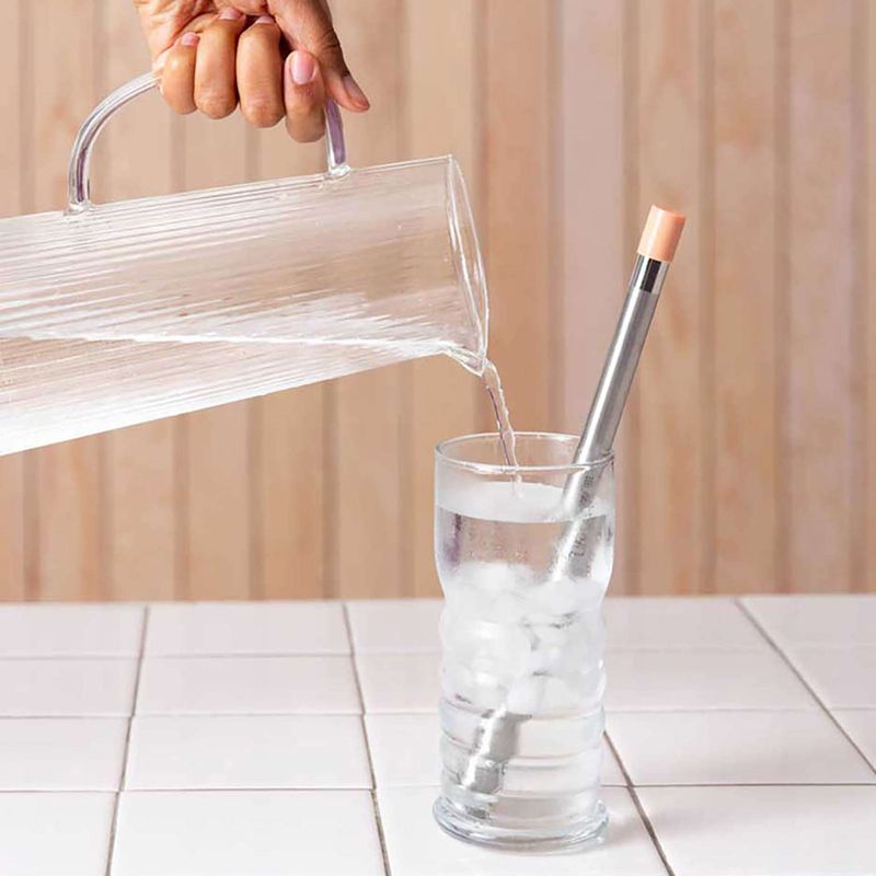 LifeStraw SIP Cannuccia per acqua da 1 pezzo con custodia da trasporto albicocca 4