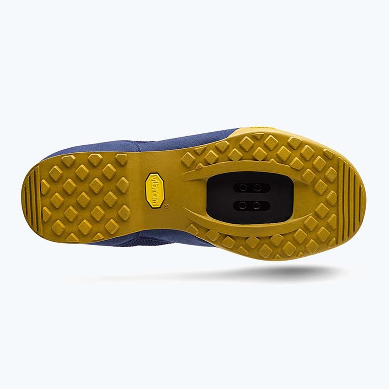 Scarpe da ciclismo MTB da uomo Giro Rumble VR dress blu gomma 3
