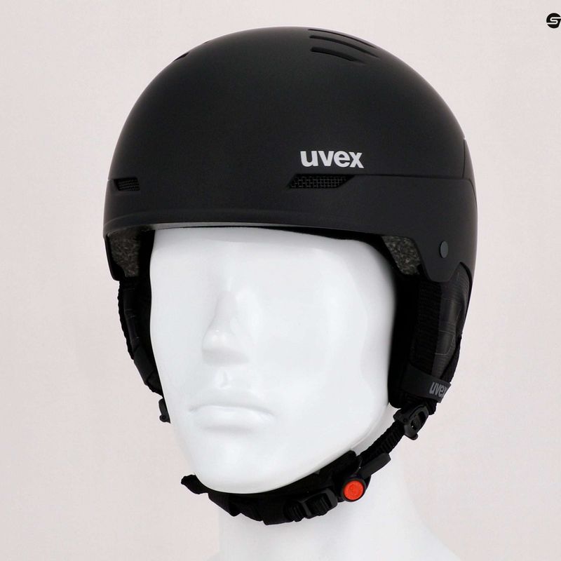 Casco da sci UVEX Wanted nero opaco 15