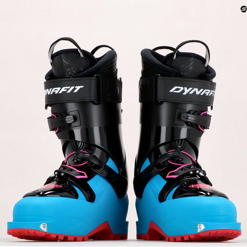 Scarpone da sci DYNAFIT Seven Summits W ocean/flamingo da donna 10