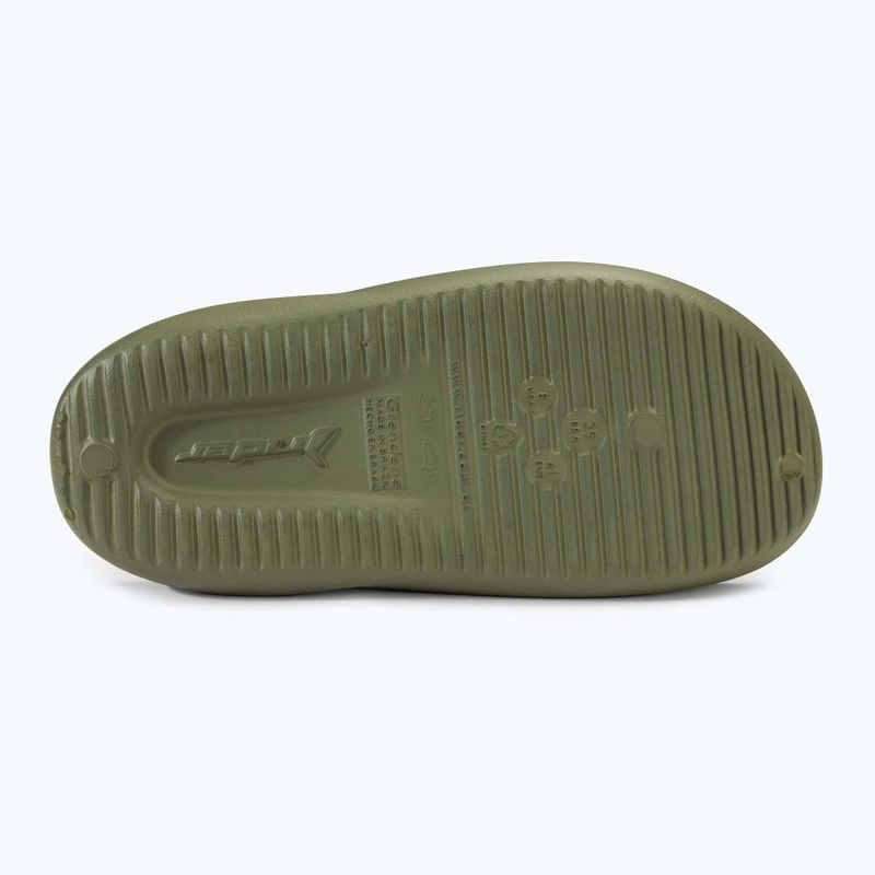 Ciabatte da uomo RIDER Rzero Slide verde/arancio 4