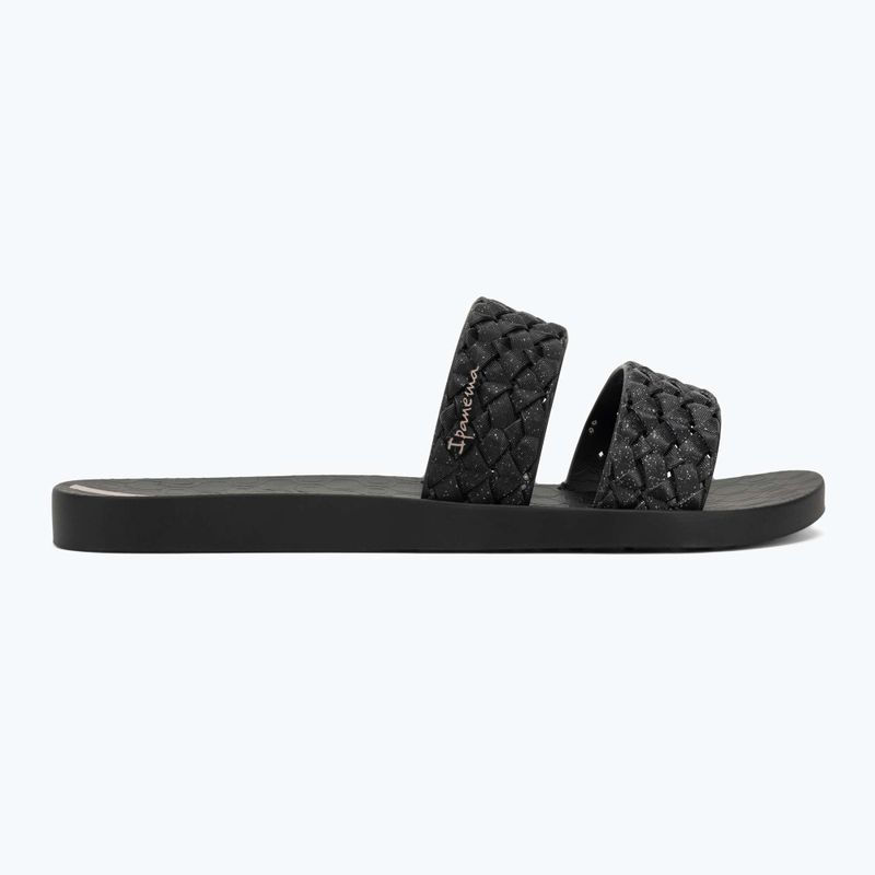 Infradito Ipanema donna Renda II nero/glitter nero 2