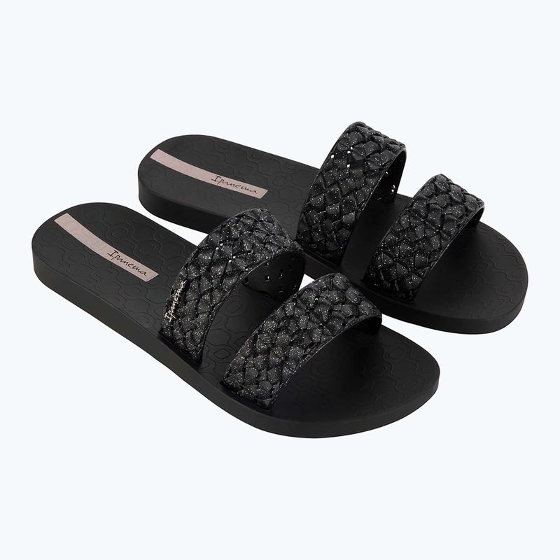 Infradito Ipanema donna Renda II nero/glitter nero 8