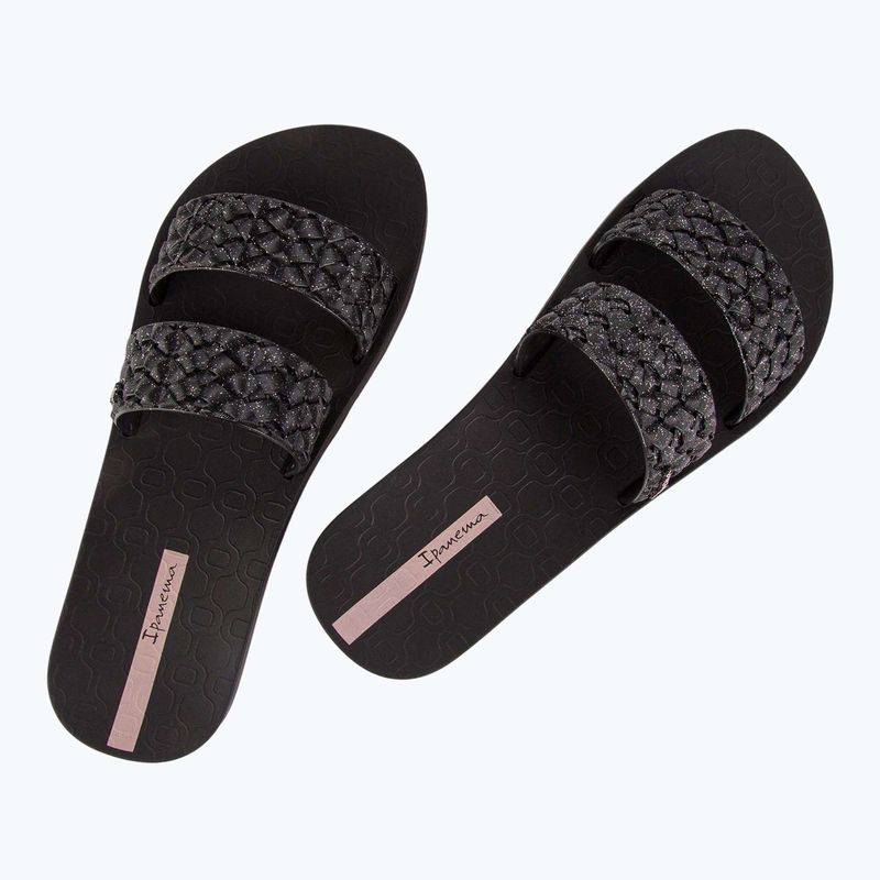 Infradito Ipanema donna Renda II nero/glitter nero 10